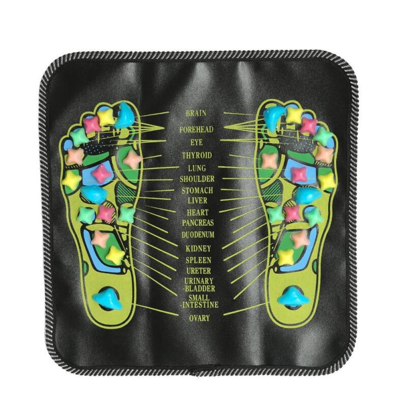 Revitalizing Reflexology Foot Massage Mat with Therapeutic Stones | Portable Design for Stress Relief and Enhanced Circulation 2