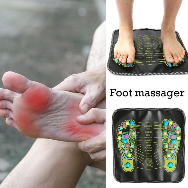Revitalizing Reflexology Foot Massage Mat with Therapeutic Stones | Portable Design for Stress Relief and Enhanced Circulation 5