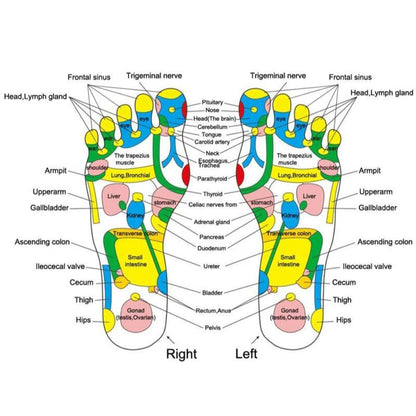 Revitalizing Reflexology Foot Massage Mat with Therapeutic Stones | Portable Design for Stress Relief and Enhanced Circulation 6