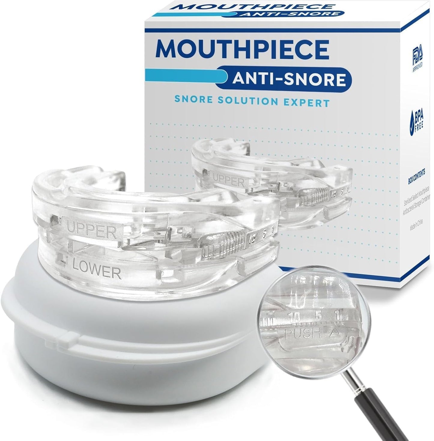 Silent Sleep | Mouth Guard for Snoring with Adjustable Fit | Enhance Sleep Quality for Restful Nights 2