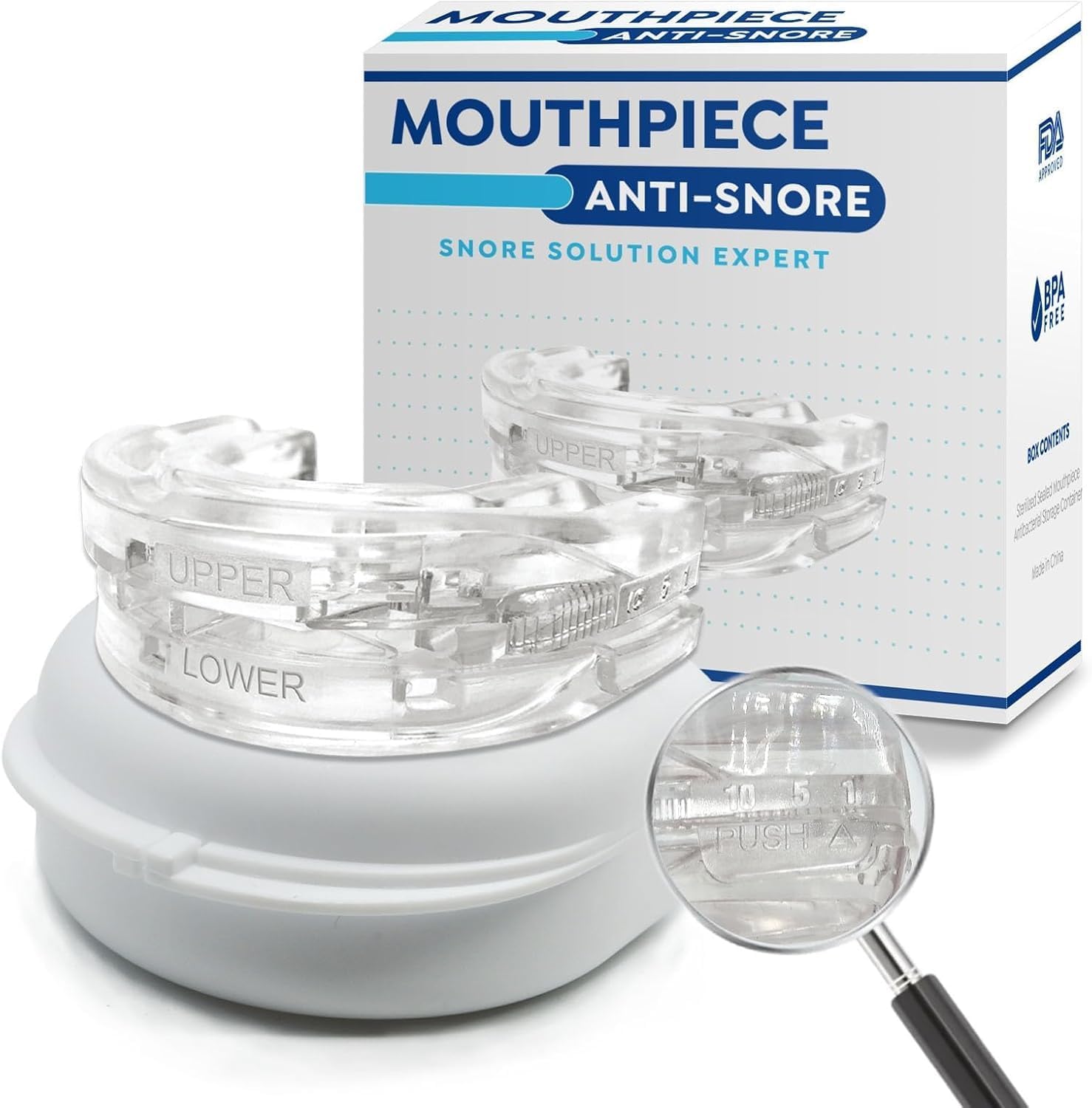 Silent Sleep | Mouth Guard for Snoring with Adjustable Fit | Enhance Sleep Quality for Restful Nights 2