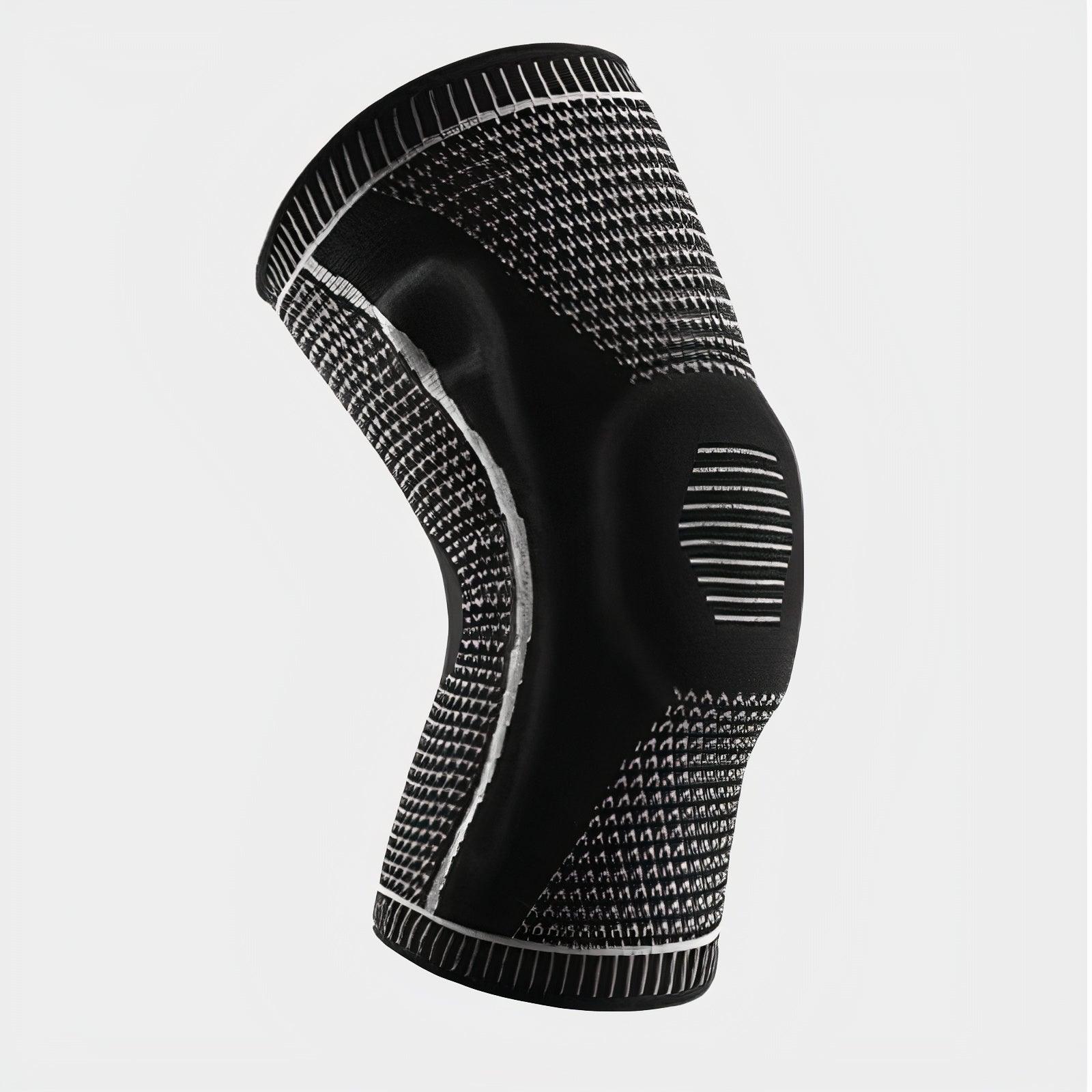 Silicone Knee Compression Brace with Gel Pad & Anti-Slip Design for Pain Relief and Mobility 0