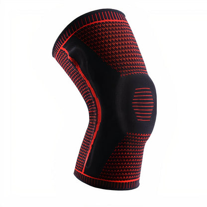 Silicone Knee Compression Brace with Gel Pad & Anti-Slip Design for Pain Relief and Mobility 1
