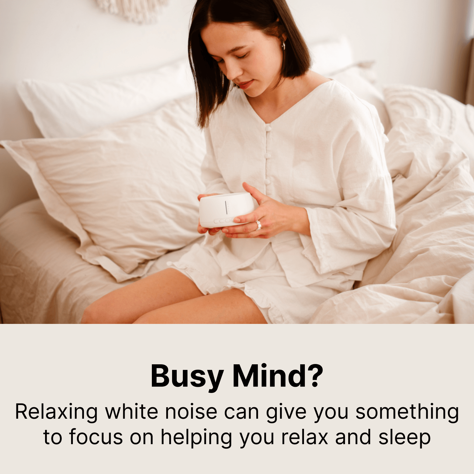 Sleep Sound Machine | Portable White Noise Generator with 30 Sounds | Relaxation Aid for Better Sleep 3