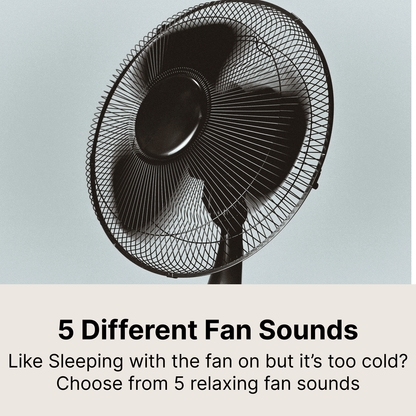 Sleep Sound Machine | Portable White Noise Generator with 30 Sounds | Relaxation Aid for Better Sleep 7