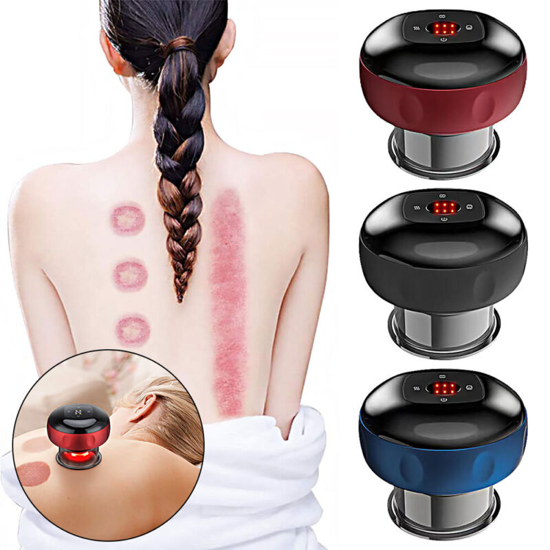 Smart Cup Massager | Innovative Suction & Red Light Therapy | Pain Relief for Muscle Tension 1