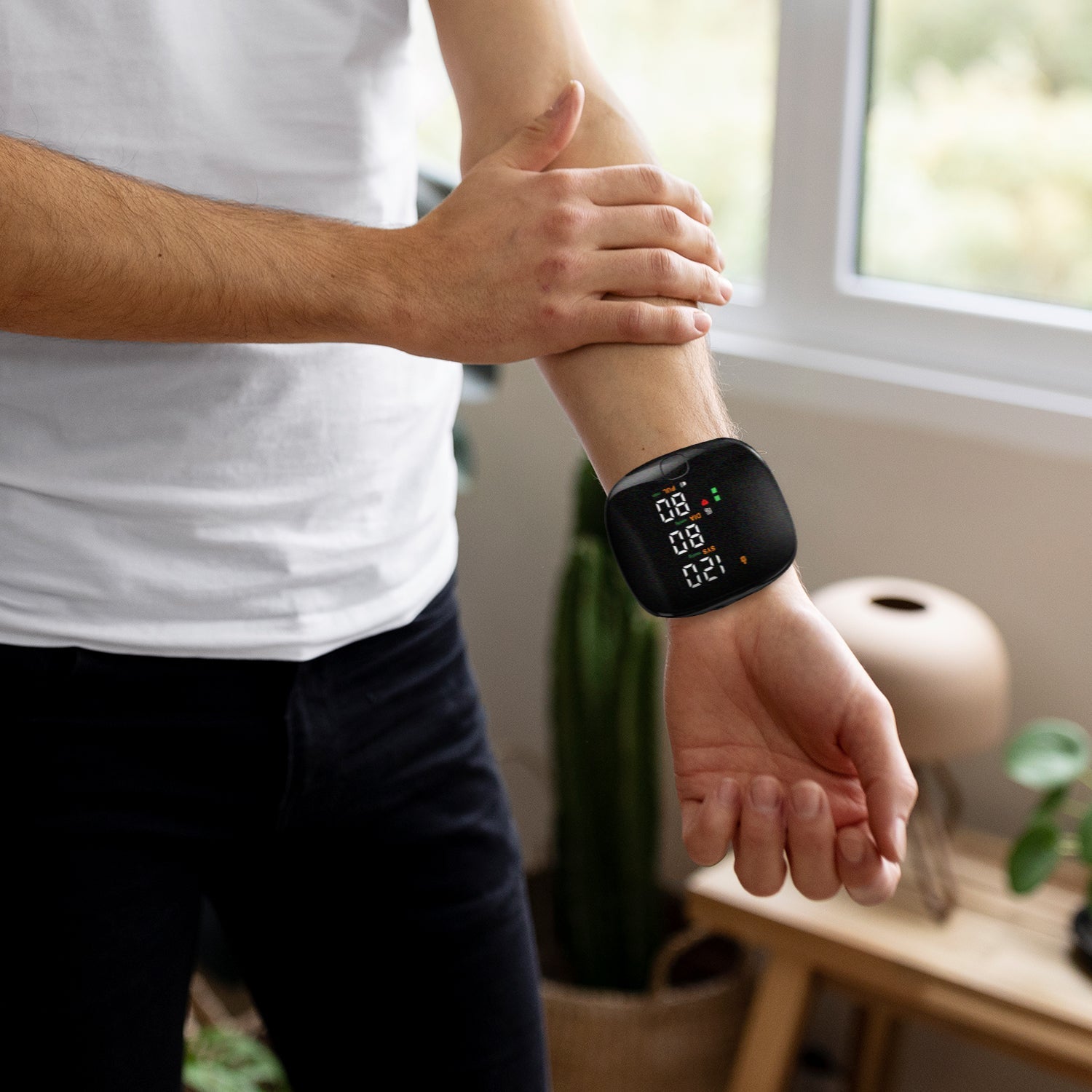 Smart Health Tracker | Blood Pressure Monitor with Dual User Memory | Accurate Readings for On-the-Go Health Monitoring 4