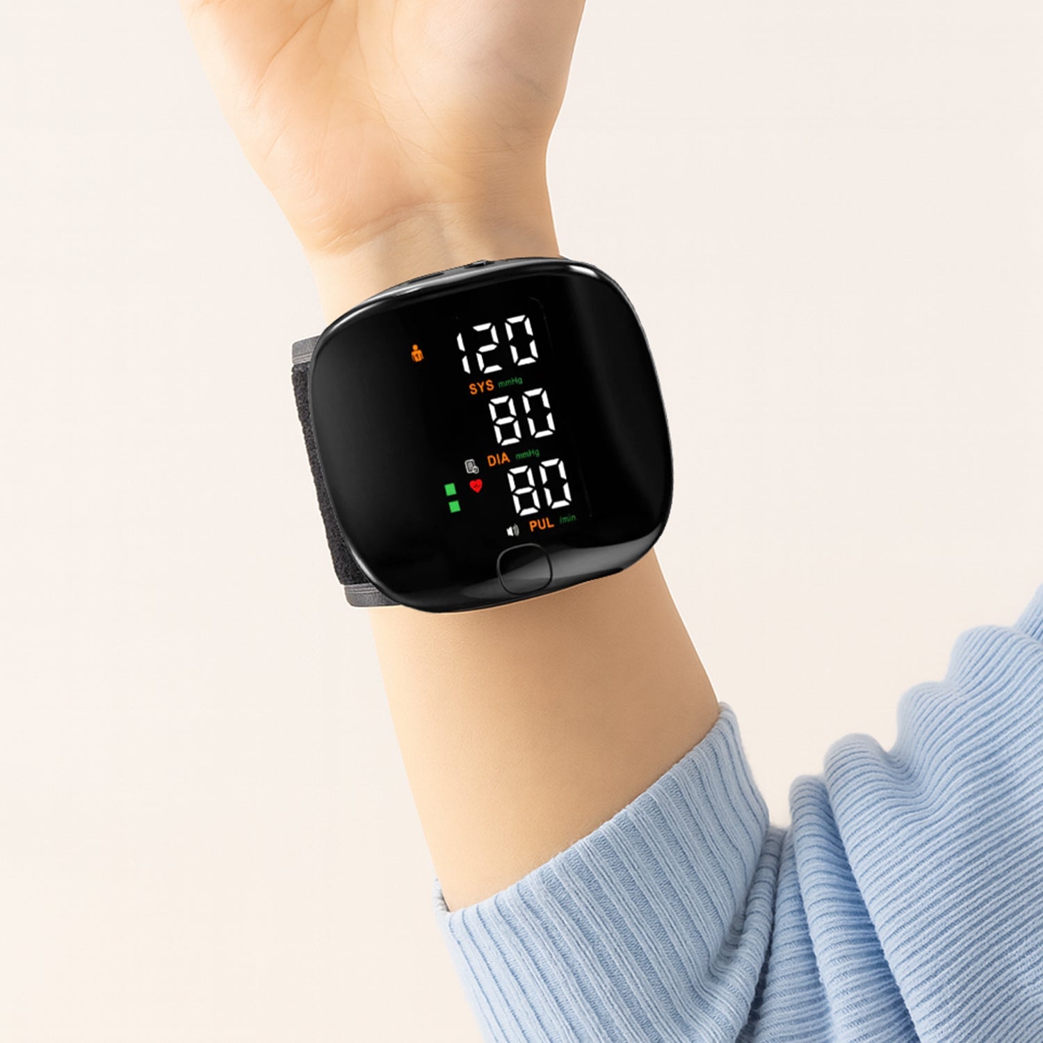 Smart Health Tracker | Blood Pressure Monitor with Dual User Memory | Accurate Readings for On-the-Go Health Monitoring 5