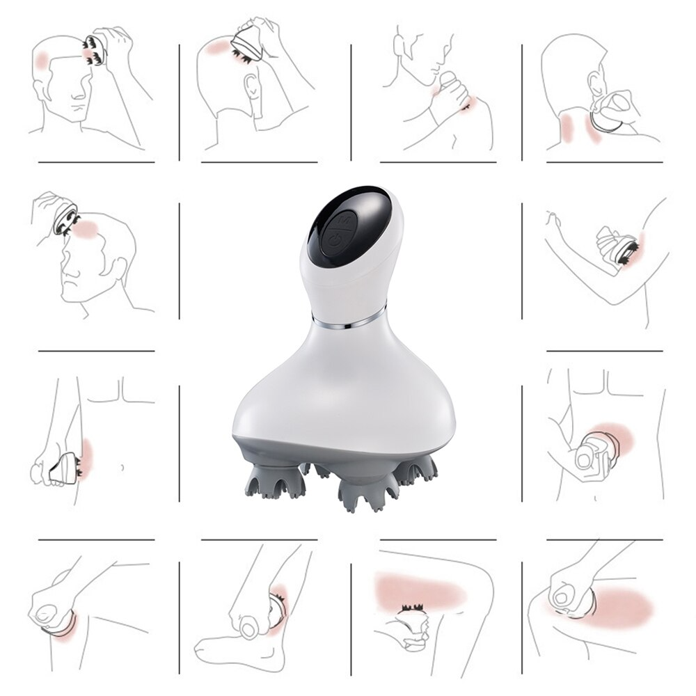 Smart Series | Electric Scalp Massager with 28 Flexible Prongs | Waterproof Head Massager for Deep Relaxation 4