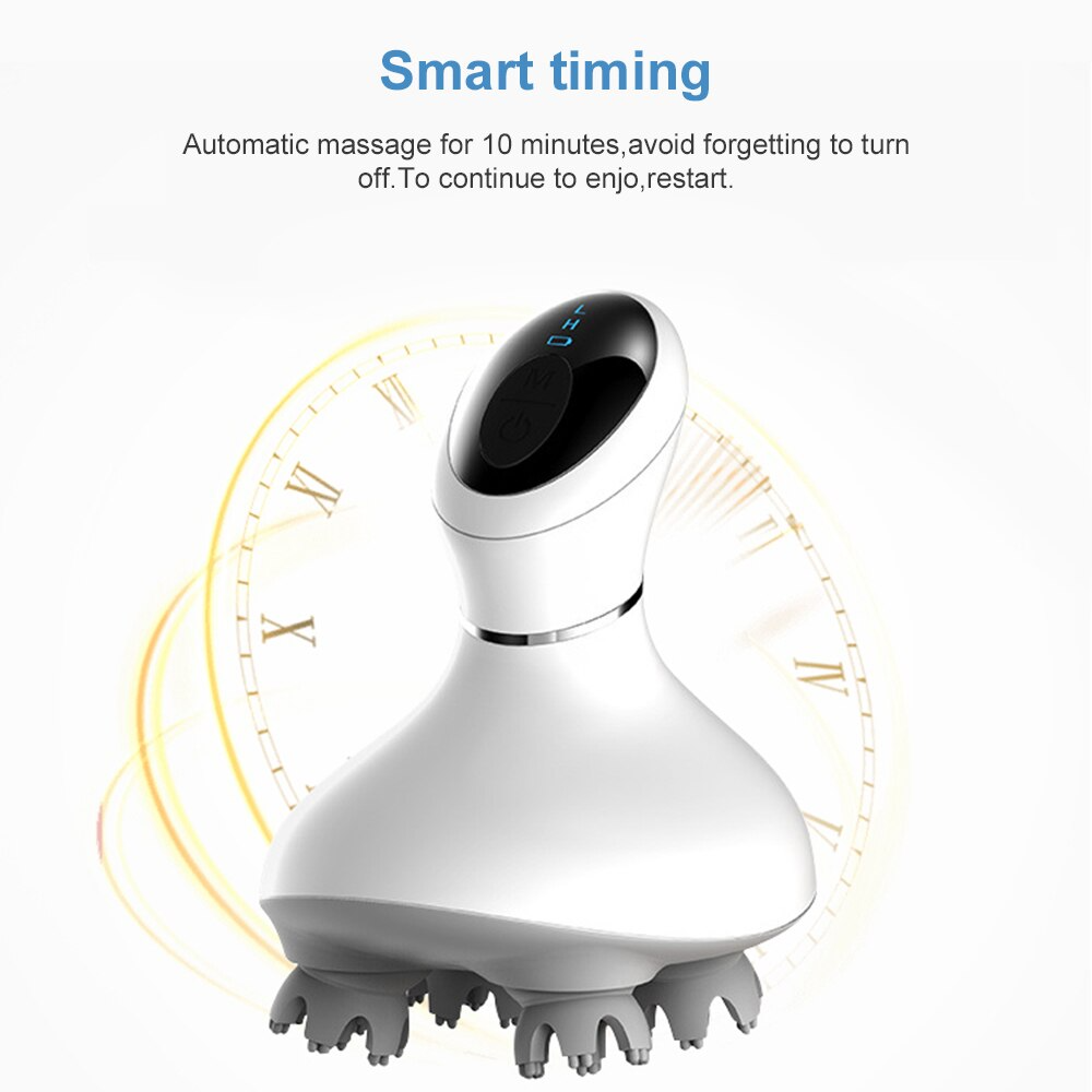 Smart Series | Electric Scalp Massager with 28 Flexible Prongs | Waterproof Head Massager for Deep Relaxation 6
