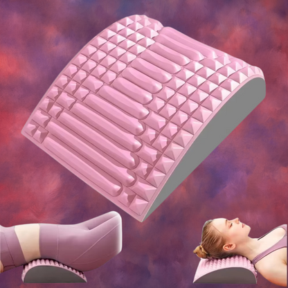 Spinal Relief | Back Stretcher for Lower & Upper Back with 3-Level Adjustable Arch | Portable Tool for Pain Relief and Posture Support 6
