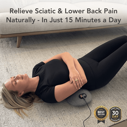 Therapeutic Massager for Sciatica Relief with Heat Function | Ergonomic Design for Enhanced Comfort 0