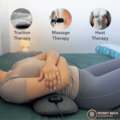 Therapeutic Massager for Sciatica Relief with Heat Function | Ergonomic Design for Enhanced Comfort 1
