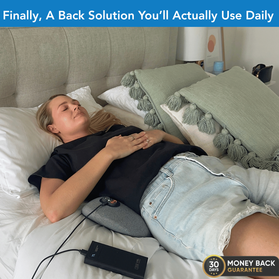 Therapeutic Massager for Sciatica Relief with Heat Function | Ergonomic Design for Enhanced Comfort 2
