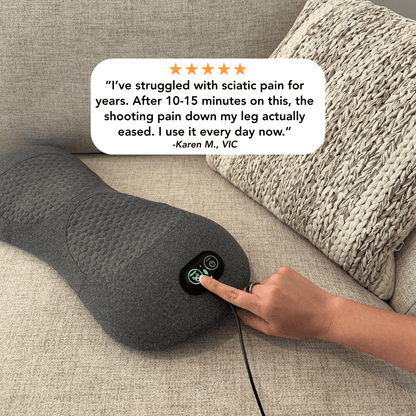 Therapeutic Massager for Sciatica Relief with Heat Function | Ergonomic Design for Enhanced Comfort 3