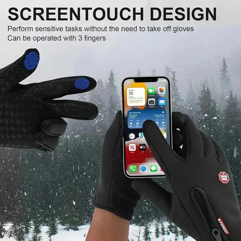 ThermaGrip | Thermal Gloves with Heat-Retaining Technology | Comfortable Grip for Outdoor Activities 3