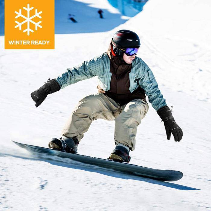 Thermal Comfort | Heated Gloves with Touchscreen Compatibility | 3 Adjustable Heat Levels for All-Day Warmth 5