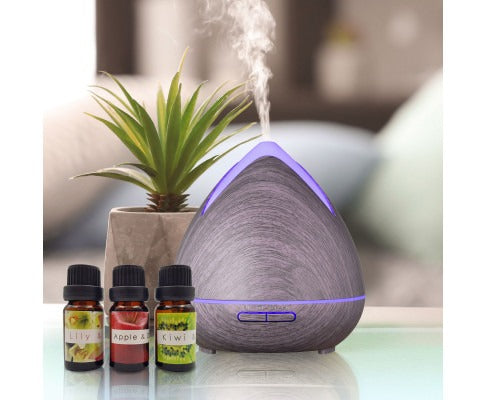 Ultrasonic Aroma Diffuser with 7 Color Mood Lighting | 400ml Capacity for Relaxing Aromatherapy 1