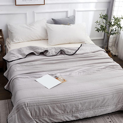 Unisex Soft Cooling Blanket | Lightweight Hypoallergenic Sleep Aid | Refreshing Comfort for Hot Sleepers 0