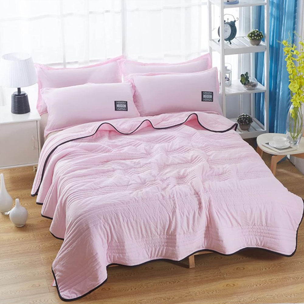 Unisex Soft Cooling Blanket | Lightweight Hypoallergenic Sleep Aid | Refreshing Comfort for Hot Sleepers 8