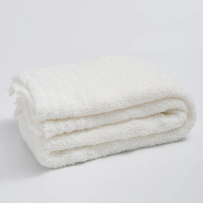 Unisex Soft Microfiber Knit Throw Blanket | Cozy Minimalist Design for All Seasons 6