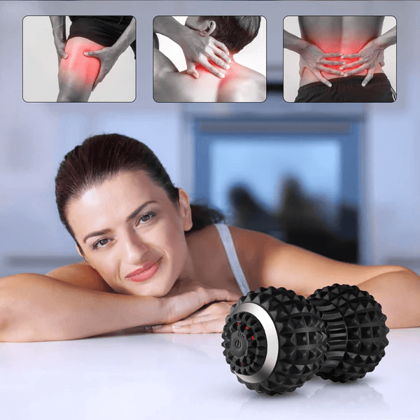 VibraRoll | Vibrating Massage Roller with 4 Speed Modes | Portable Muscle Relief for Recovery 7