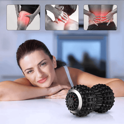 VibraRoll | Vibrating Massage Roller with 4 Speed Modes | Portable Muscle Relief for Recovery 7